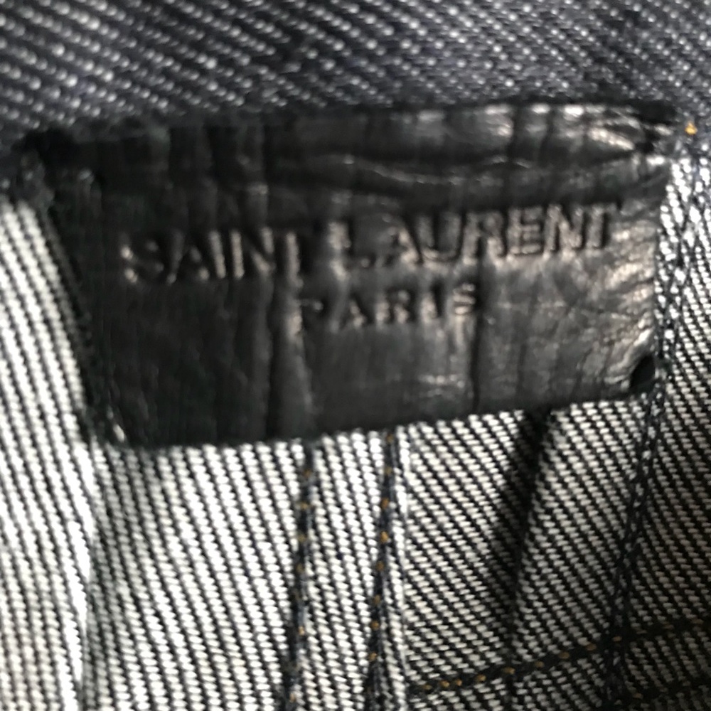 Saint Laurent Paris Selvedge Jeans - Picture 7 of 8